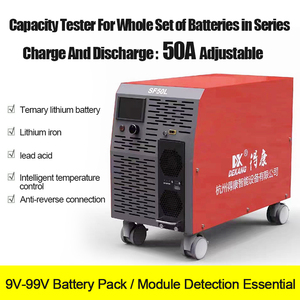 Testeur de capacité de <span class=keywords><strong>batterie</strong></span> lithium-ion DK-SF50L 9-99V 50A Charge/Décharge avec <span class=keywords><strong>logiciel</strong></span> et connexion informatique - Product Image 3