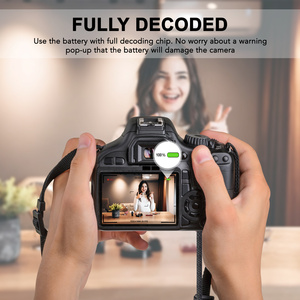 Batería Ficticia LP-E17 E17 con Tipo-C y LED para Cámaras <span class=keywords><strong>Canon</strong></span> <span class=keywords><strong>EOS</strong></span> 77D 750D 760D 8000D M3 M5 <span class=keywords><strong>M6</strong></span> Rebel T6i T6s Kiss X8i 200D 800D - Product Image 6