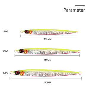 <span class=keywords><strong>Esca</strong></span> Artificiale Jig Metallica Veloce Seafox Bionic 80g 100g 120g <span class=keywords><strong>per</strong></span> Pesca in Acqua Salata <span class=keywords><strong>Spigola</strong></span> Squalo con Finitura Stampata in Piombo - Product Image 4