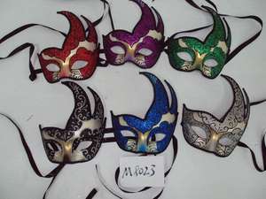 Masque vénitien pour femme, demi-visage, masque de <span class=keywords><strong>loup</strong></span> pour le Mardi Gras - Product Image 6