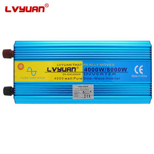Convertisseur de tension d'alimentation à onde sinusoïdale pure <span class=keywords><strong>24V</strong></span> 48V 220V 4000W 8000W de pointe, fourni par l'usine, avec <span class=keywords><strong>prise</strong></span> EU - Product Image 4