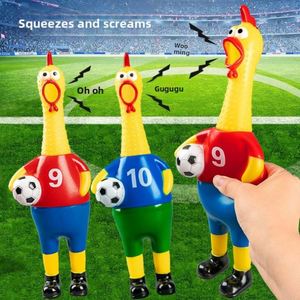 Juguete de Broma de Fútbol con Sonido de Pollo para Niños de 4 a 6 Años, de Plástico - Product Image 1