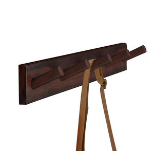 Crochets modernes en bois mural, <span class=keywords><strong>crochet</strong></span> pour manteau en bois massif, cintre pour écharpe, crochets pour chapeau en bois - Product Image 6