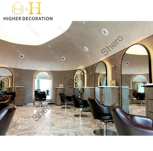 Muebles de Salón de Belleza Personalizados, Mueble de Peluquería Moderno, Conjunto de Muebles para Salón, Vitrina, Estación de Belleza, Diseño de Interiores - Product Image 1