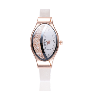 Set di 4 Orologi al Quarzo da Donna LP45, Quadrante Ovale, Orologio di Lusso con Set di Gioielli con Collana, Anello e Orecchini - Product Image 5