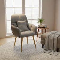 Chaise de maquillage de luxe à bulles, tabouret de coiffeuse au design moderne pour la maison, la chambre, le bureau, le salon