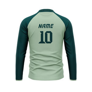 定制品牌男式足球训练夹克长袖四分之一拉链足球夹克批发 - Product Image 3