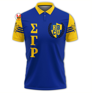 เสื้อโปโล Sigma Gamma Rho พร้อมโลโก้สั่งทำ ขายส่ง เสื้อโปโลผ้าฝ้ายคุณภาพสูง เสื้อโปโลแขนสั้นสำหรับผู้หญิง - Product Image 5