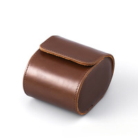 Boîte de rangement pour montres en cuir de luxe, trois emplacements, anti-poussière, antichoc, étui pour montres mécaniques, sac de voyage portable