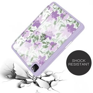 Proceso IMD de imagen de flor de planta de cuero <span class=keywords><strong>Ipad</strong></span> personalizado de lujo para la nueva funda de <span class=keywords><strong>iPad</strong></span> pro 12,9 - Product Image 6