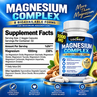 Capsules de complexe de magnésium 90 % personnalisables – Soutien à la relaxation et supplément énergétique – Fabricant en marque blanche