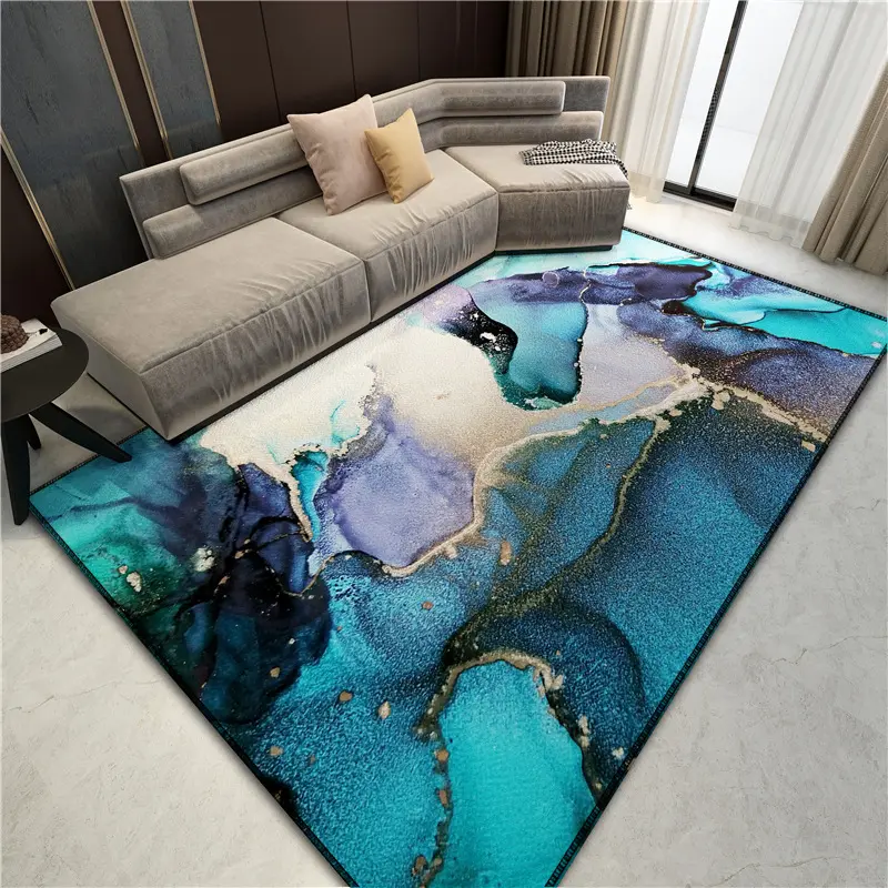 למעלה מוכר סין ספק, דקורטיבי גבוהה מותג מותאם אישית שטיחים סלון גדול שטיחי אריחים 50x50 פרח 3d הדפסת שטיחים/