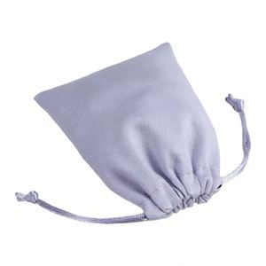 Nouvelle Pochette Cosmétique Exquise à Cordon en Flanelle, Idéale pour le Rangement des Rouges à Lèvres et Bijoux, Recyclable pour Colliers et Montres - Product Image 3