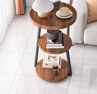 Style nordique minimaliste petite Table basse ménage étagères de rangement multicouches pour salon lumière canapé de luxe Table d'appoint