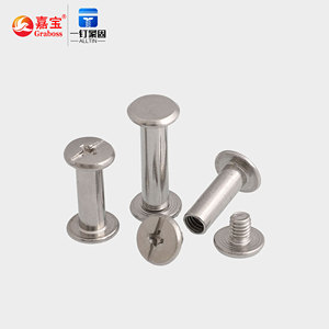 Các Nhà Sản Xuất Sản Xuất Cường Độ Cao 304 Thép Không Gỉ Mông Vít Trẻ Em Nữ Đinh Tán Chicago Vít Ràng Buộc Vít M4M5 - Product Image 1