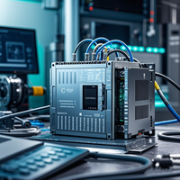 Pac y controladores dedicados Hmi All-in-One S7 1200 Control lógico a la venta Controlador PLC ACS800-104-0580-7 + C126 + E205 + Q950