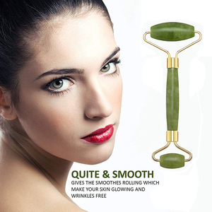 En gros 100% Faciale naturelle <span class=keywords><strong>Pierre</strong></span> De <span class=keywords><strong>Jade</strong></span> Rouleau Pour Le <span class=keywords><strong>Visage</strong></span> <span class=keywords><strong>Massage</strong></span> Minceur Raffermissante Rajeunir La Peau - Product Image 3