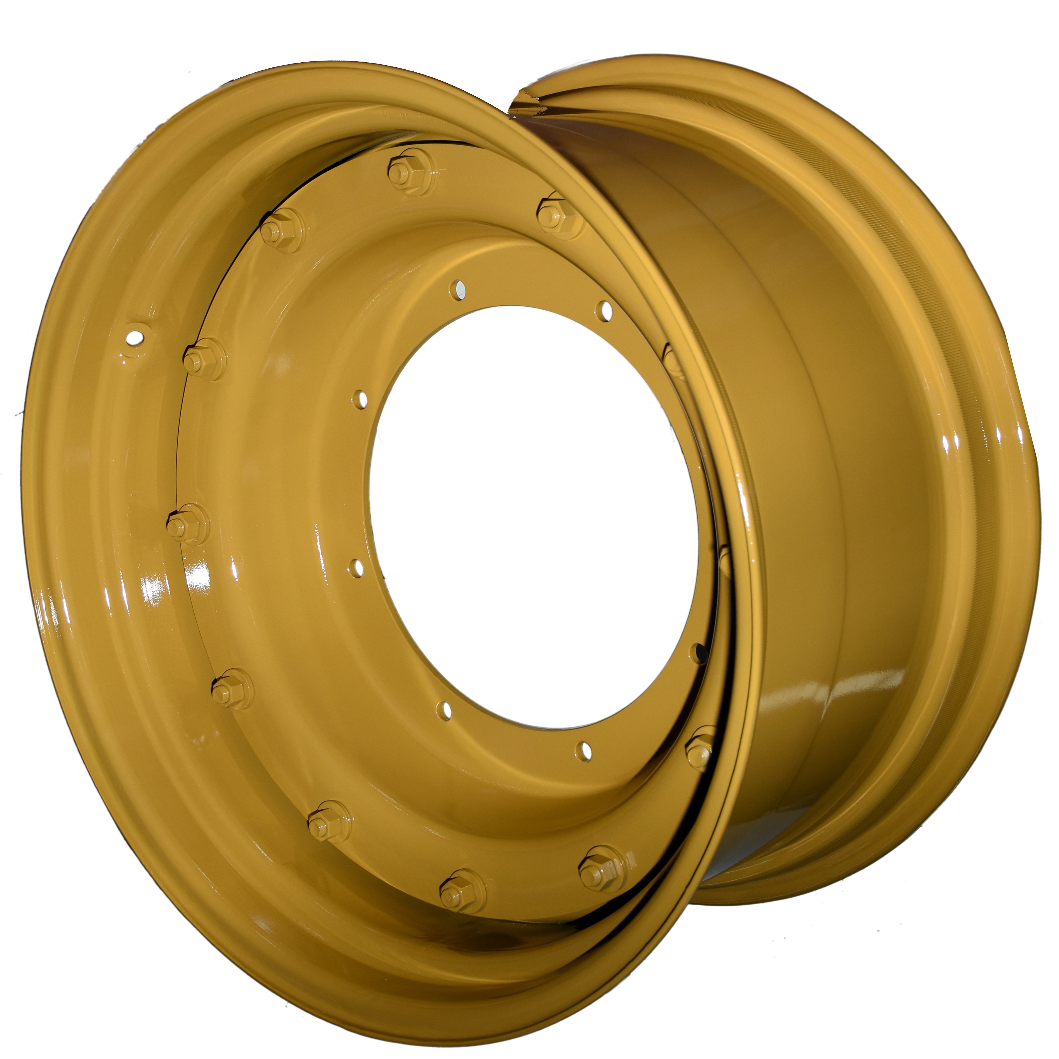 Tubeless agricultural steel wheel rim 15*28 factory Directly Provide tractor parts farming