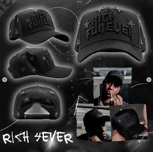 Gorras de Béisbol Bordadas de 5 Paneles con Pedrería de Cristal, Modelo Oem/Odm 31 Hats The Magician, Originales, con Caja - Product Image 3