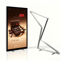 Boîte à lumière LED pliable écologique avec support d'affichage réutilisable à économie d'énergie pour les salons professionnels et les stands d'exposition