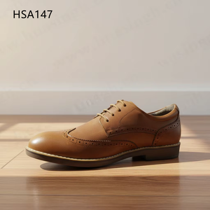 HY, Estilo Moderno, Combinación de Estilo y Practicidad, Zapatos de Vestir para <span class=keywords><strong>Hombre</strong></span> con Punta en Pico, Zapatos Ejecutivos de Moda Negros/Marrones para Cena de Gala HSA144 - Product Image 6