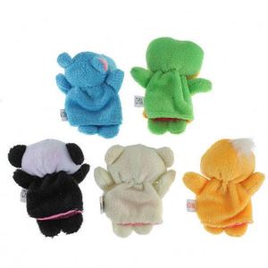 Lovely 10pcs Set Baby Kids Cartoon Animal mini Finger puppets - Product Image 5