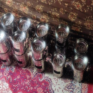 Outdoor Use Metal Fire Pit Steel Wood Burning Fire Bowl Patio Heater Backyard Garden <b>Camping</b> Durable - Product Image 1