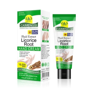 Réglisse hydratant blanchissant soin des mains crème pour les mains Lotion - Product Image 1