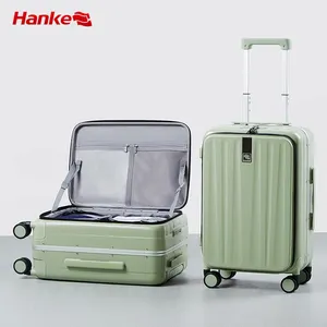 האנק חמה למכירה מזוודות אלומיניום לשאת מזוודות עם גלגלים מזוודות מחשב קלות משקל סט מזוודה בהתאמה אישית