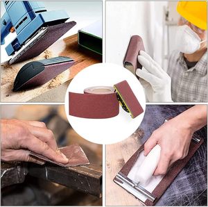 Direkt vom Hersteller P120 Schleifpapier Abrasives Schleifpapier auf Rollen Aluminiumoxid-Schleifrollen Stoffpapier-Schleifrolle für Holz, Möbel - Product Image 5