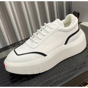 Chaussures décontractées à lacets pour hommes de la série classique haut de gamme, chaussures pour hommes de haute qualité, chaussures de sport tendance pour hommes en gros. - Product Image 1