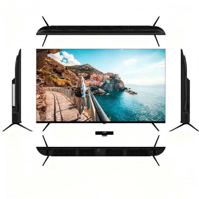 Original Brand New 75Inch LED Smart HD Flat Television Screen NoFrame 60Hz Refresh 4K  Android Wireless WiFi for Hotel Use75"