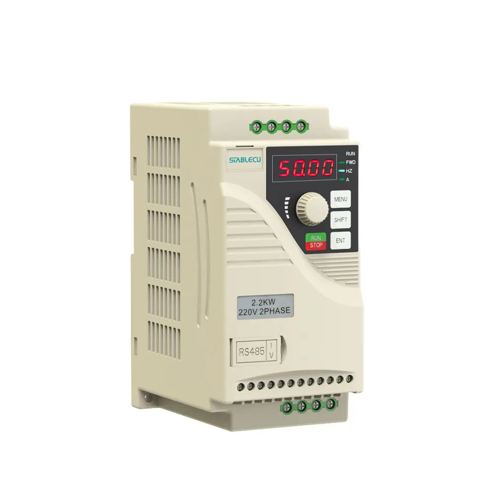 2.2kw 220V Vfd Ac Frequentie Omvormer Eenfasige Omvormers Variabele Frequentie Drive