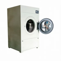 Séchoir industriel à circulation d'air chaud uniforme de 30 kg, machine à sécher à tambour pour hôtels, serviettes, draps et nappes