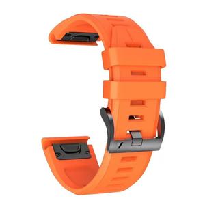 Bracelet de montre intelligente en silicone à libération rapide 22 mm 26 mm, compatible avec les accessoires de bracelet de montre <span class=keywords><strong>Garmin</strong></span> <span class=keywords><strong>Fenix</strong></span> 8 E 7 7X <span class=keywords><strong>6</strong></span> 6X Pro - Product Image 4