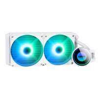 SAMA INTEL - Enfriador de Agua para CPU de PC, Radiador de Cobre con Iluminación LED RGB de 240 mm, Original