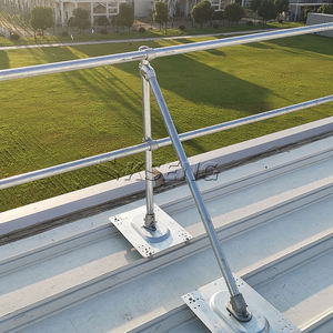 Barandilla de seguridad para techo, protección de bordes, pasamanos, sistema de barandilla para techo con puerta de seguridad para techos corrugados - Product Image 5