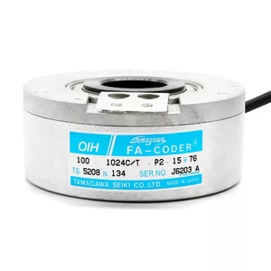 Encodeur Tamagawa OIH100-1024C/T-P2-12V TS5208N134 pour ascenseurs, design industriel métallique - Product Image 3