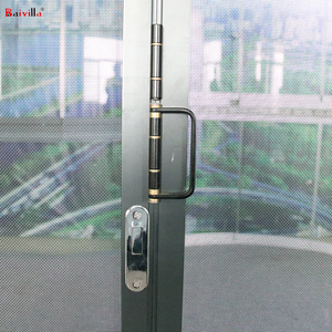Puertas Plegables <span class=keywords><strong>de</strong></span> Aluminio con Vidrio sin Marco, Tipo Acordeón, <span class=keywords><strong>de</strong></span> Seguridad, Populares, Venta al por Mayor Directa <span class=keywords><strong>de</strong></span> Fábrica, para División <span class=keywords><strong>de</strong></span> Espacios <span class=keywords><strong>en</strong></span> Salas <span class=keywords><strong>de</strong></span> Estar - Product Image 6