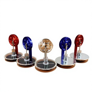 Modèle de <span class=keywords><strong>moteur</strong></span> <span class=keywords><strong>Stirling</strong></span> différentiel à basse température expérience de physique dynamique à la vapeur nouveaux jouets exotiques cadeaux d'anniversaire créatifs - Product Image 2
