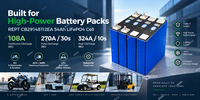Cellule LiFePO4 prismatique carrée Rept 3,2V 54Ah, décharge de crête 6C, 3000 cycles, pour véhicules électriques et stations d'alimentation portables