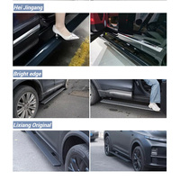 Barres nerf led lumière en alliage d'aluminium repose-pieds barres de pédale marchepieds latéraux marchepieds universel pour SUV Mitsubishi Outlander