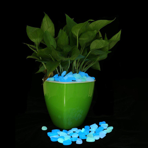 Phát sáng trong bóng tối đá tự nhiên vườn sỏi cho sân/lối đi trang trí nội thất thân thiện với môi DIY sáng màu xanh đá - Product Image 5