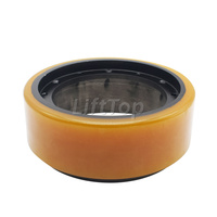 Roue motrice pour transpalette électrique 210 mm x 70 mm en polyuréthane, moyeu concave à six trous, pièce de rechange pour EP F4