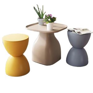 Vente chaude moderne <span class=keywords><strong>pas</strong></span> <span class=keywords><strong>cher</strong></span> PP tabouret <span class=keywords><strong>pas</strong></span> <span class=keywords><strong>cher</strong></span> rond tabouret en plastique - Product Image 2