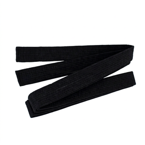 Cinturones de Artes Marciales Unisex de Color Sólido SILKZON INDS, Personalizados, para Adultos y Niños, de Algodón, para Graduación, Venta al por Mayor, Taekwondo, Jiu-Jitsu, Judo, Karate - Product Image 1