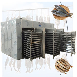 Séchoir industriel électrique pour aliments, légumes, fruits, viande, poisson, four à air chaud, machine de séchage à circulation d'air chaud, moteur à économie d'énergie - Product Image 1