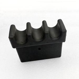 Support de queue de billard MELIN à 3 trous en mousse noire, prix de gros, en vente - Product Image 4