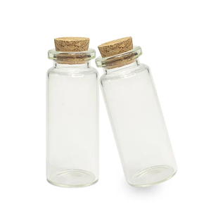 10Ml 15Ml 20Ml <span class=keywords><strong>Mini</strong></span> Chai Với Cor Có Nắp Đậy Mong Muốn Tin Nhắn Chai Thủy Tinh Lọ Bánh Lọ Thủy Tinh Với Nút Chai Bằng Gỗ Stopper Nhãn - Product Image 6