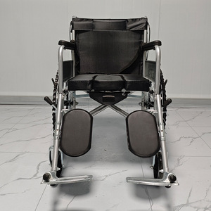 Silla de Ruedas Manual Ligera y Plegable con Freno en U para Personas Mayores y con Discapacidad - Product Image 1